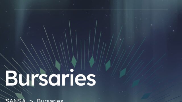 FULLY FUNDED: Apply for the South African National Space Agency (SANSA) 2027 Postgraduate Bursary Programme