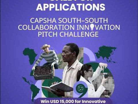 With a USD 15,000 grant : Contest for the CapSha South–South Collaboration Innovation Pitch Challenge 2026 