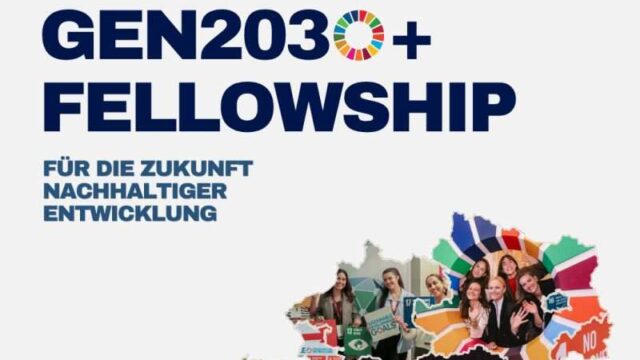 Grant of €1,000 Available : Apply for the Gen2030+ Fellowship for the Future of Sustainable Development 2026–2027 in Austria