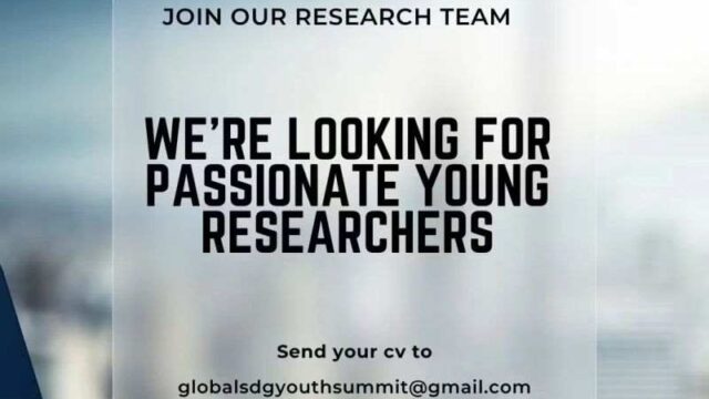 Call for Research Team Members 2026 – Apply now