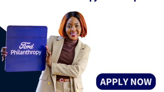 FULLY FUNDED : Apply for the Ford Philanthropy Fellowship 2026