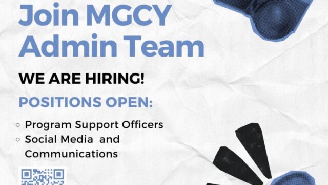 VOLUNTEER AND PAID ROLES; Apply for the Major Group for Children and Youth Admin Support Team Open Call 2026