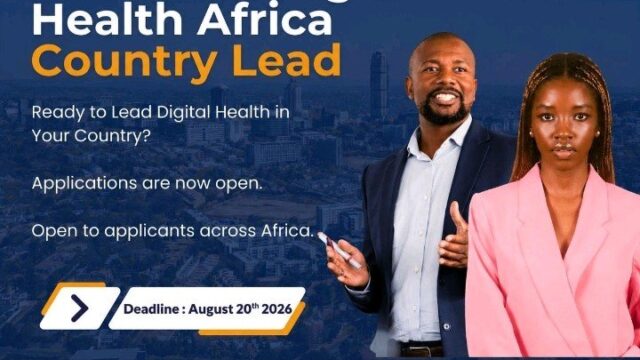 VOLUNTEER ROLE; Apply for the Digital Health Africa (DHA) Country Lead Programme 2026