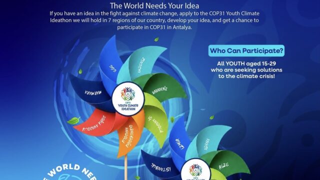 FULLY FUNDED TO COP31, ANTALYA: Apply for the COP31 Youth Climate Ideathon 2026 for young changemakers