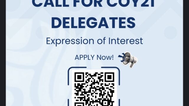 COY21 TÜRKIYE: Apply to attend the 21st Conference of Children and Youth on Climate Change (COY21) in Antalya