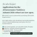 REMOTE : Apply for the AI Governance Taskforce Autumn 2026 Research Fellowship 