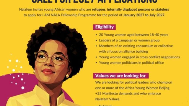 FULLY FUNDED: Apply for the I AM NALA Fellowship 2027 for Young African Women | Fully Supported Leadership Fellowship