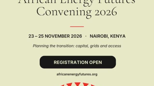 FUNDED : Apply for the African Energy Futures Convening 2026 in Nairobi, Kenya