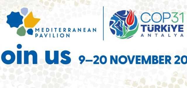COP31 : Mediterranean Pavilion COP31 Side Event Call for Proposals 2026 – Submit now