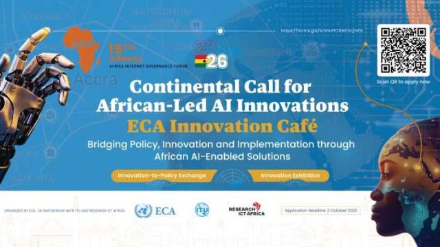 ECA Innovation Café: Call for African AI Innovations – ( TRAVEL SUPPORT AVAILABLE )