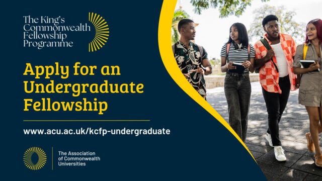 King’s Commonwealth Fellowship Programme 2027 for Undergraduate Study in Commonwealth Small Island Developing States