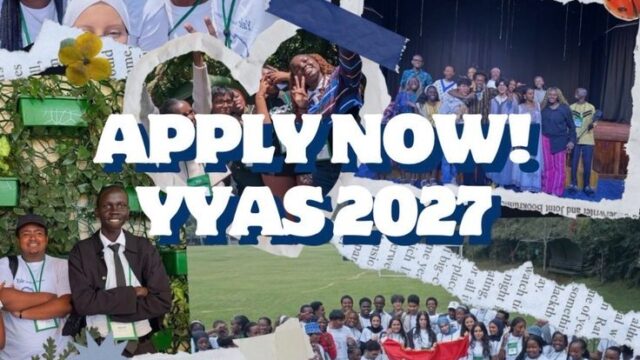 FULLY FUNDED: Apply for the Yale Young African Scholars (YYAS) 2027 for African Secondary Students