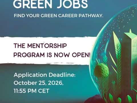 Apply for the Your Future in Green Jobs Mentorship Program 2026