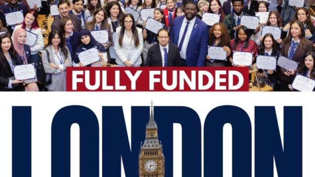 FULLY FUNDED : Apply for the London Youth Diplomacy Forum 2027 in the United Kingdom