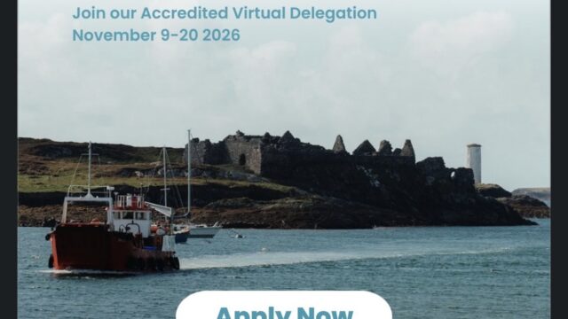CALL FOR APPLICATIONS: Island Youth Network Accredited Virtual Delegation to COP31 Türkiye 2026